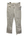 L'agence Size 24 White Cotton Flare Fringe Mid Rise Jeans White / 24