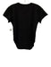 Frank & Eileen Size XS Black Cotton Short Sleeve Cut Outs Top Black / XS