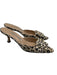 Manolo Blahnik Shoe Size 36 Beige, Black, Multi Leather Pointed Toe Sandals Beige, Black, Multi / 36