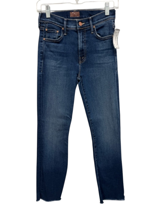 Mother Size 4 Medium Wash Cotton High Rise Zip Fly Denim Jeans Medium Wash / 4