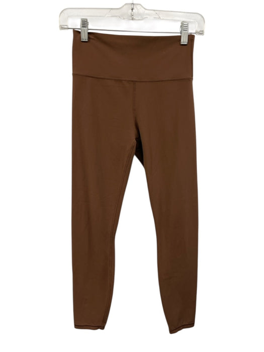 Vuori Size S Brown Nylon Blend Athletic Full Length Leggings Brown / S