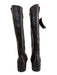 Thursday Boot Co. Shoe Size 6 Dark Brown Leather Side Zip Knee High Boots Dark Brown / 6