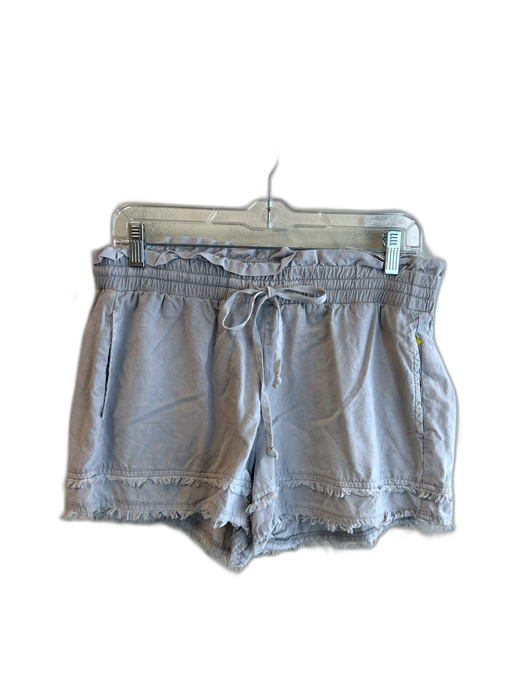 Cloth & Stone Size Small Light Gray Cotton Drawstring Waist Pockets Shorts Light Gray / Small