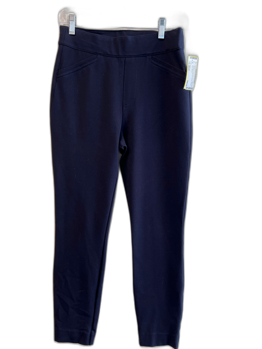 Spanx Size Small Blue Rayon Flat Front Pull On Skinny Pants Blue / Small