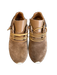 Esse Ut Esse Shoe Size 37 Brown Suede Laces Fringe Almond Toe Slip On Shoes Brown / 37