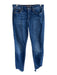 Joes Size 28 Dark Wash Cotton Mid Rise 5 Pocket Zip Fly Skinny Jeans Dark Wash / 28