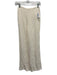 Reformation Size 0 Cream White Viscose Blend High Rise Flare Back Zip Pants Cream White / 0