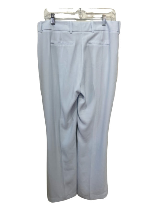 Elie Tahari Size 10 Light Blue Triacetate & Polyester Zip Fly Trouser Pants Light Blue / 10