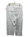 Spanx Size 2X White Cotton Blend Elastic Waist Pockets Wide Leg Pants White / 2X