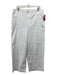 Spanx Size 2X White Cotton Blend Elastic Waist Pockets Wide Leg Pants White / 2X