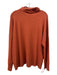 Banana Republic Size XL Burnt Orange Rayon & Viscose Mock Neck Boxy Sweater Burnt Orange / XL