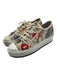 Christian Dior Shoe Size 41 White & Multi Mixed Fabric Round Toe Sneakers White & Multi / 41