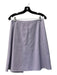 Salvatore Ferragamo Size 40 Lavender Cotton Blend Zip Front Sleeveless Skirt Set Lavender / 40