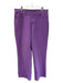 Escada Size 38 Dark Lavender Cotton Blend 5 Pocket Straight Leg Mid Rise Pants Dark Lavender / 38