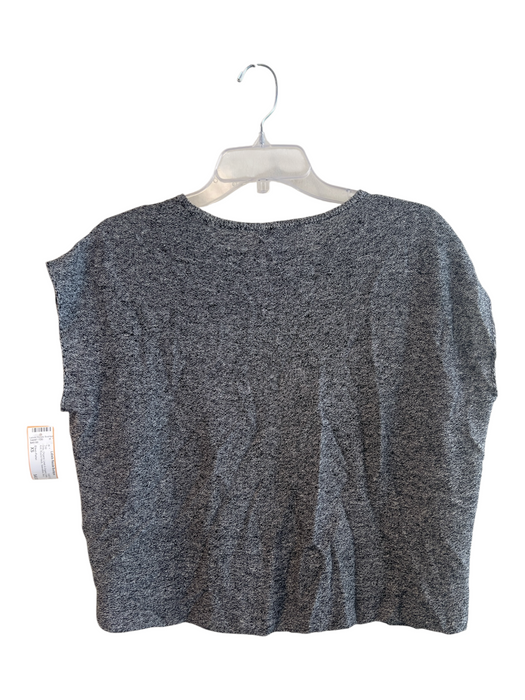 Eileen Fisher Size XS Gray Organic Linen & Organic Cotton Knit Round Neck Top Gray / XS