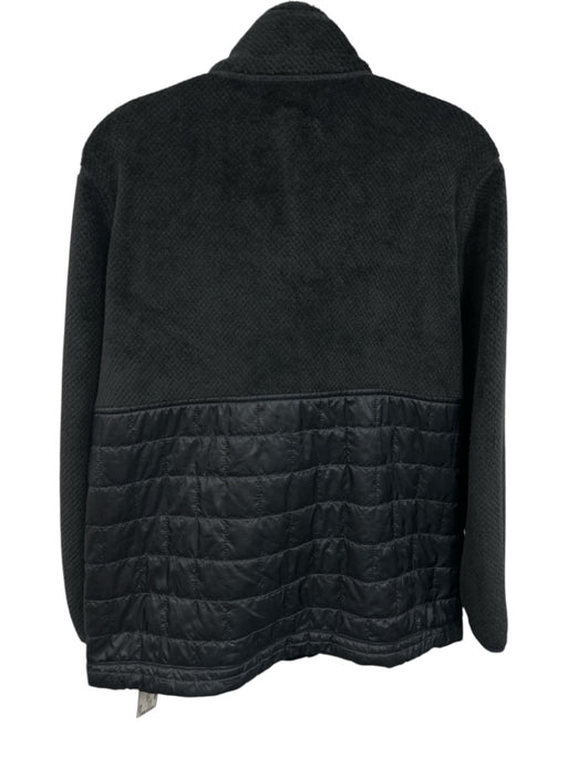 Patagonia Size XS Black Polyester Mixed Fabric Zip Front Mock Neck Jacket Black / XS