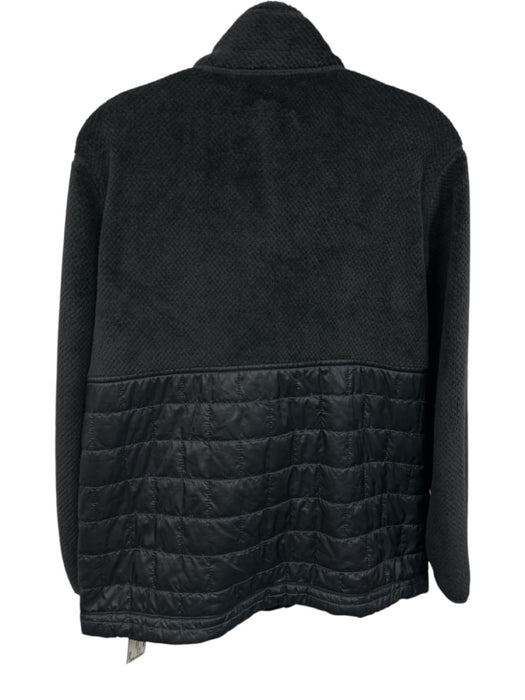 Patagonia Size XS Black Polyester Mixed Fabric Zip Front Mock Neck Jacket Black / XS