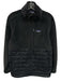 Patagonia Size XS Black Polyester Mixed Fabric Zip Front Mock Neck Jacket Black / XS