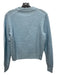 White + Warren Size XS Light Blue Cashmere Textured Knit Crew Neck Sweater Light Blue / XS