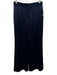 Alice + Olivia Size 2 Navy Triacetate Blend Zip & Hook Closure Wide Leg Pants Navy / 2