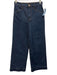 Favorite Daughter Size 24 Dark Blue Cotton Blend Zip & Button High Rise Jeans Dark Blue / 24