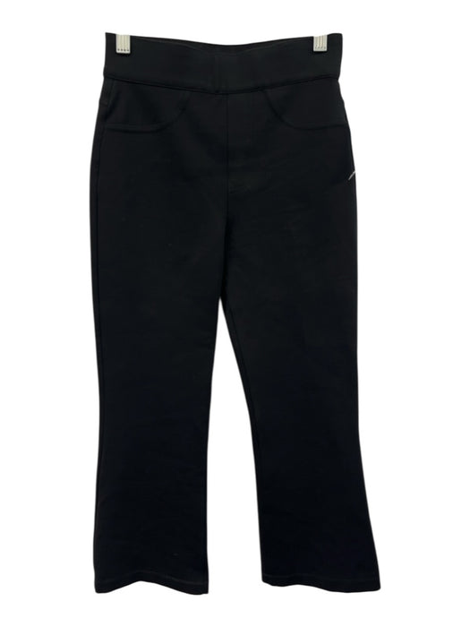 Spanx Size XS Black Rayon Elastic Waist Wide Leg Pants Black / XS