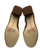 Larroude Shoe Size 5 Brown Leather Round Toe Zip Close Block Heel Boots Brown / 5