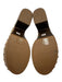 Larroude Shoe Size 5 Brown Leather Block Heel Clog Shoes Brown / 5
