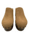 Larroude Shoe Size 5 Brown Leather Block Heel Clog Shoes Brown / 5