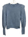 Generation Love Size XS Light Blue Mercerized wool Rib Knit Long Sleeve Sweater Light Blue / XS