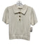 DL 1961 Size XS Cream No Fabric Tag Rib Knit 1/4 Button Collar Sweater Cream / XS