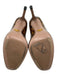 Prada Shoe Size 36.5 Brown & Beige Patent Cheetah Round Toe Stiletto Pumps Brown & Beige / 36.5