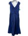 Tadashi Collection Size 10 Navy Blue Polyester Blend Taffeta Sleeveless Gown Navy Blue / 10