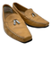Salvatore Ferragamo Shoe Size 37.5 Tan Leather Square Point Toe Loafer Flats Tan / 37.5