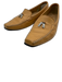 Salvatore Ferragamo Shoe Size 37.5 Tan Leather Square Point Toe Loafer Flats Tan / 37.5