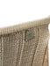 Chanel Size 42 Beige & Red Cotton Knit Ribbed Rhinestones Knee length Skirt Beige & Red / 42