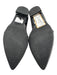 Stuart Weitzman Shoe Size 8 Metallic Silver Leather Upper Patent Loafers Metallic Silver / 8