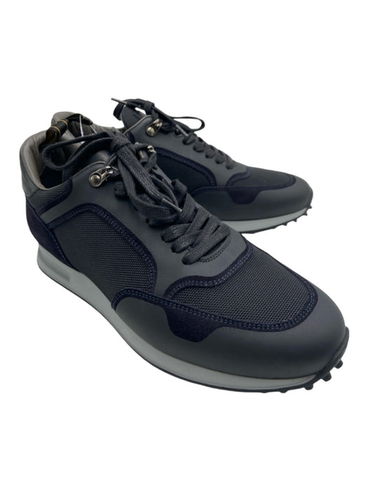 Dunhill Shoe Size 41 NWT Navy & Gray Synthetic Solid Sneaker Men's Shoes 41