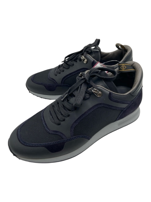 Dunhill Shoe Size 41 NWT Navy & Gray Synthetic Solid Sneaker Men's Shoes 41