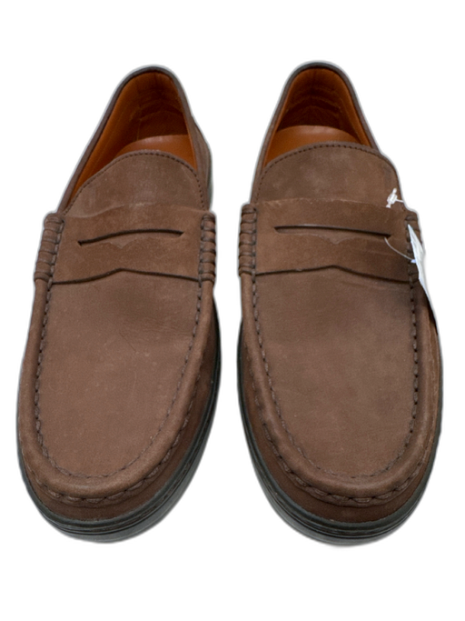 Tods Shoe Size 9.5 Brown Leather Solid Dress Men's Shoes Brown / 9.5