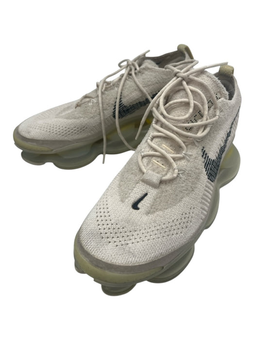 Nike Shoe Size 9.5 White & Black Synthetic Solid Sneaker Men's Shoes White & Black / 9.5