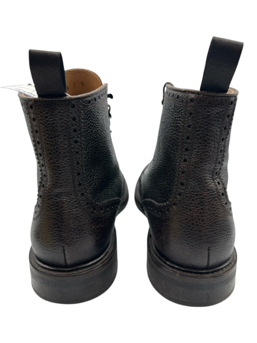 Suitsupply Shoe Size 42 Brown Leather Solid Boot Men's Shoes Brown / 42