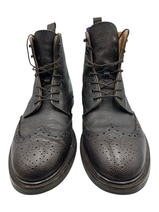 Suitsupply Shoe Size 42 Brown Leather Solid Boot Men's Shoes Brown / 42