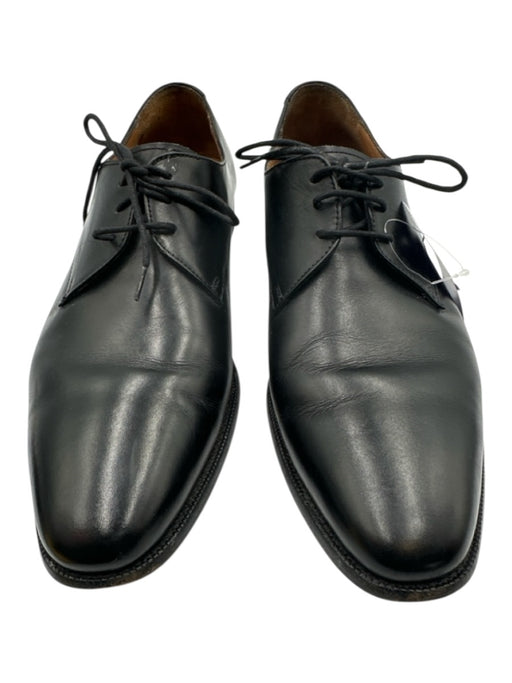Jack Erwin Shoe Size 9.5 Black Leather Solid Men's Shoes Black / 9.5