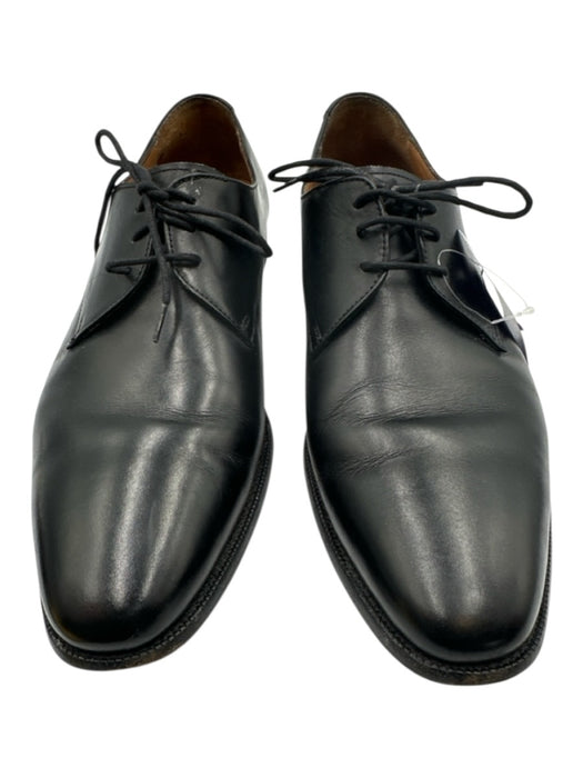 Jack Erwin Shoe Size 9.5 Black Leather Solid Men's Shoes Black / 9.5