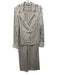 Veronica Beard Size 6 White, Beige, Navy Viscose Stripe Zip Fly Pants Set White, Beige, Navy / 6