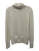 Banana Republic Size L White Cashmere Long Sleeve Turtle Neck Knit Sweater White / L