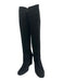 Stuart Weitzman Shoe Size 36.5 Black Leather Suede Wedge Round Toe Boots Black / 36.5