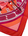 Hermes Pink, Orange, multi Silk All Over Print Zodiac Sign Square scarf Pink, Orange, multi / One Size