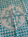 Hermes Blue & Multi Silk All Over Print Logo Square scarf Blue & Multi / One Size
